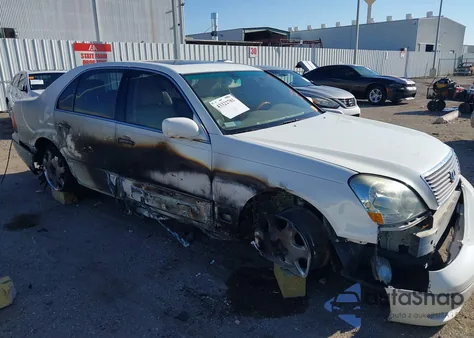 2003 Lexus Ls 430 z USA, uszkodzony, nr VIN JTHBN30F730101846